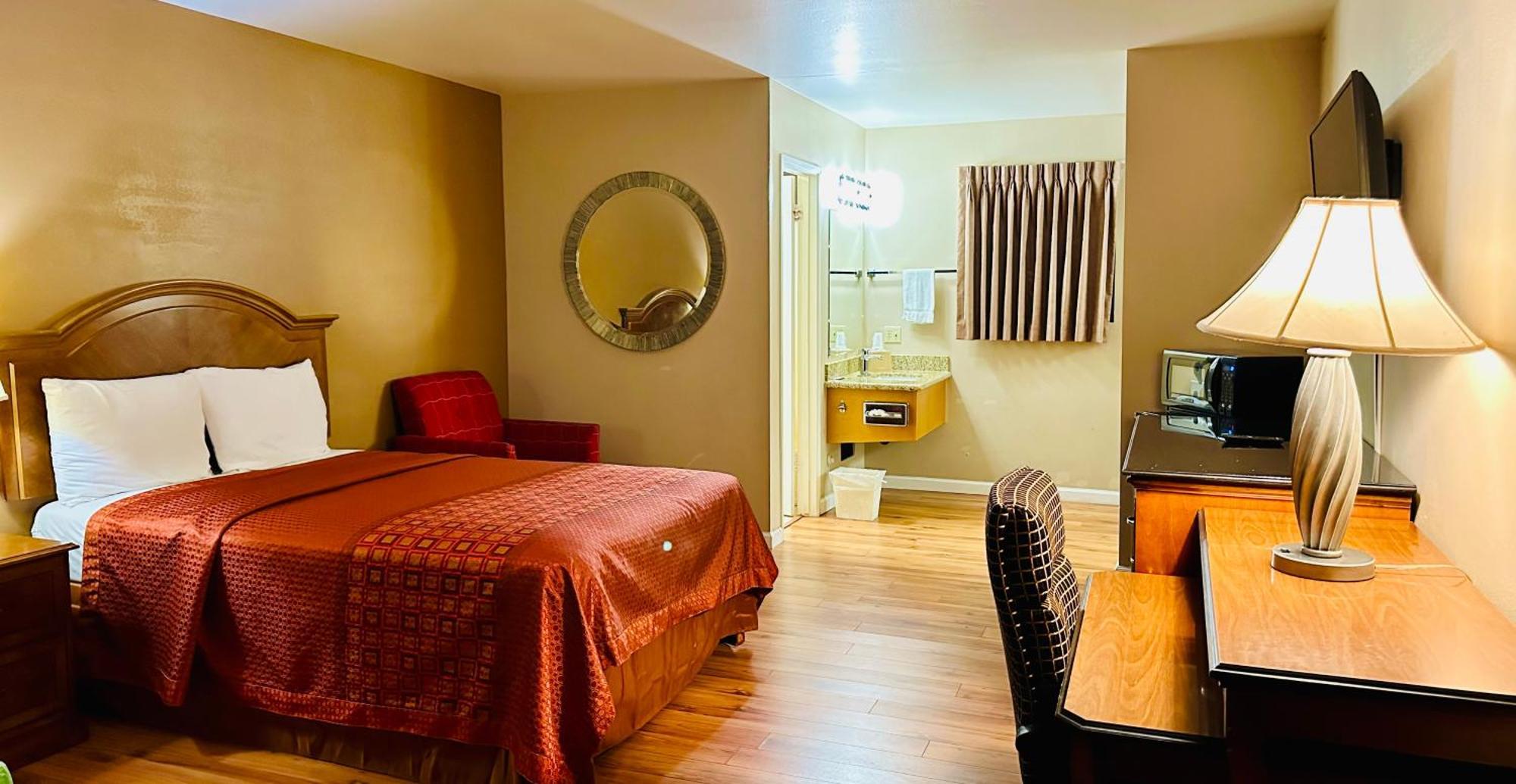 Franciscan Inn Motel Vista Bagian luar foto