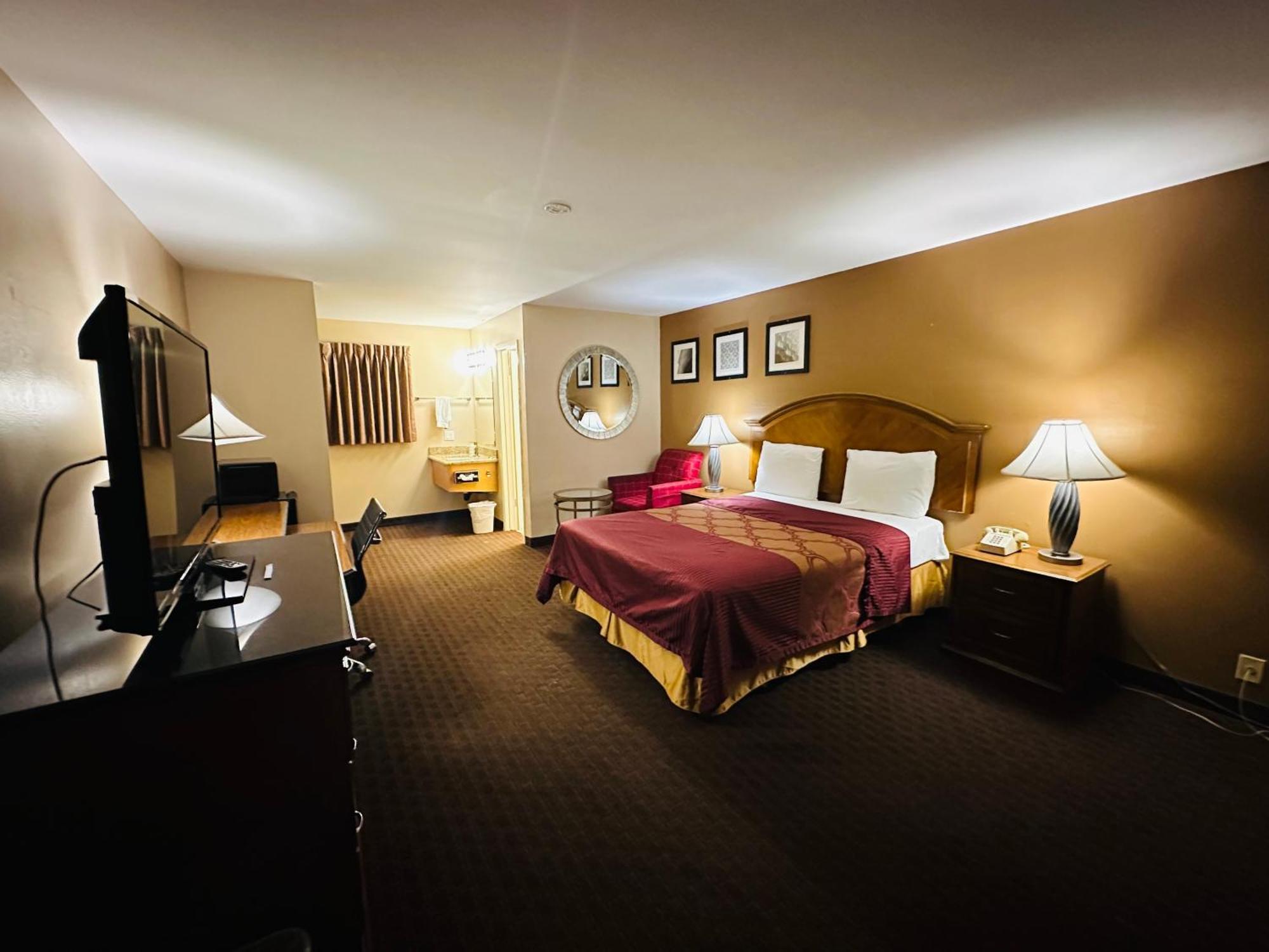 Franciscan Inn Motel Vista Bagian luar foto